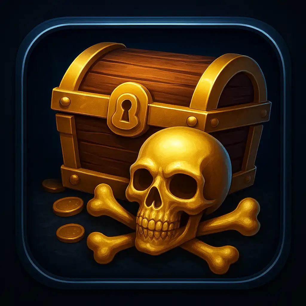 Big Bass Boxing Bonus Round slot tile with a treasure chest motif